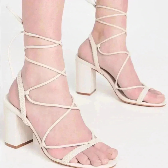 Schutz Maxima Block Sandals Size 10.5B - Picture 10 of 10